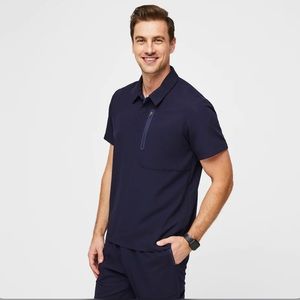 NWT Figs M_Dothan Classic Scrub Polo Top